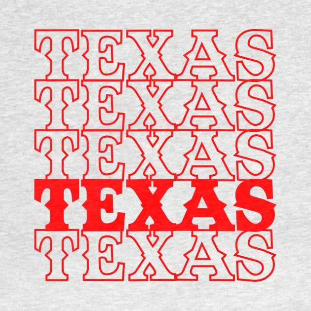 Texas by Throwzack